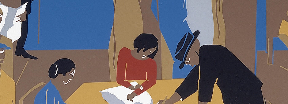 Detroit Institute of the Arts Painting of the Black Labor Movement