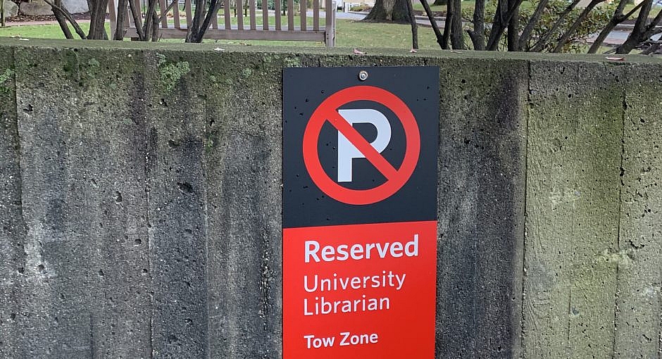 Reserved for University Librarian